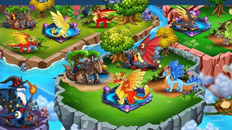 DRAGON VILLAGE city sim mania apk