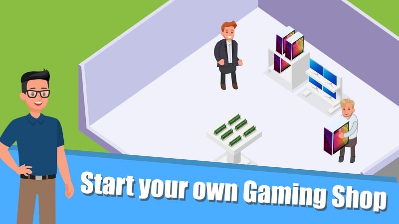 Gaming Shop Tycoon mod apk