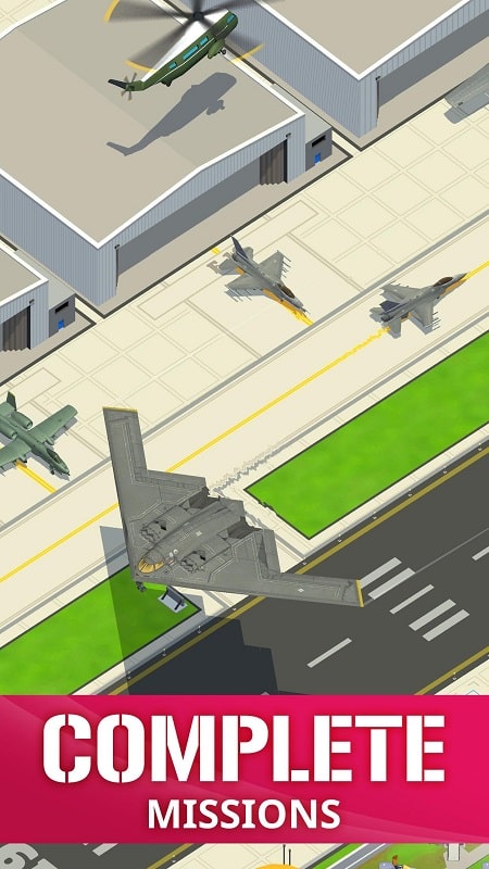 Idle Air Force Base mod apk