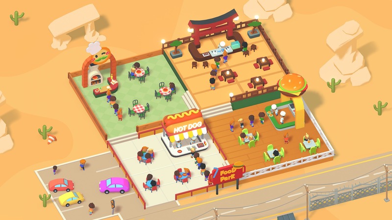 Idle Food Park Tycoon mod free