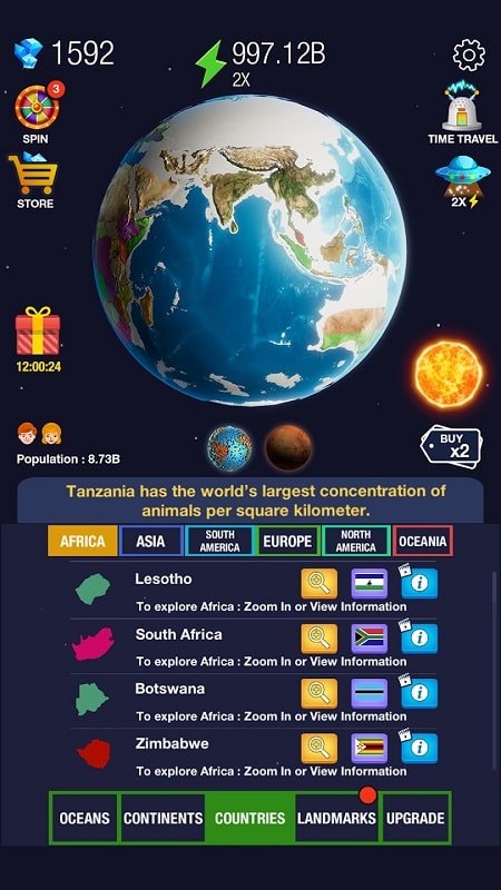 Idle World mod apk