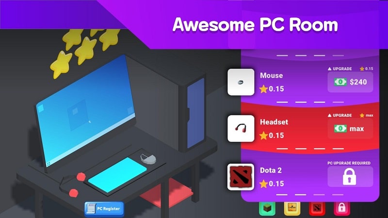 Internet Cafe Creator Idle mod apk