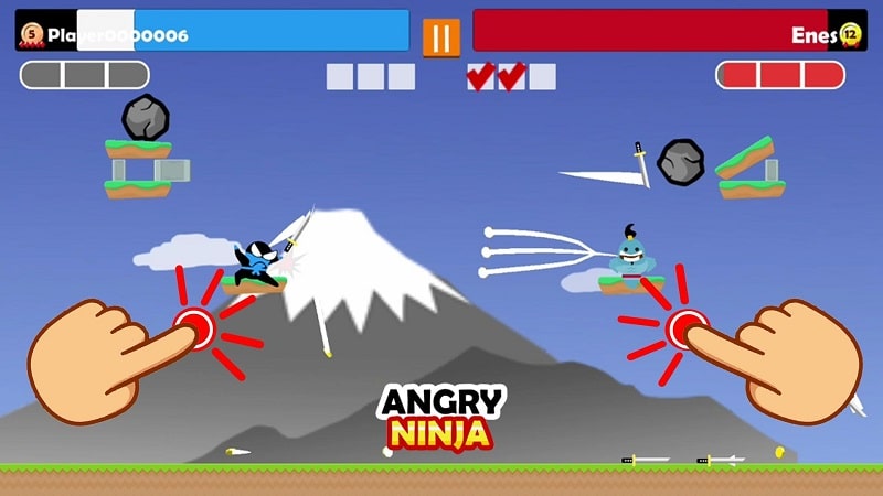 Jumping Ninja 2 Player Games mod