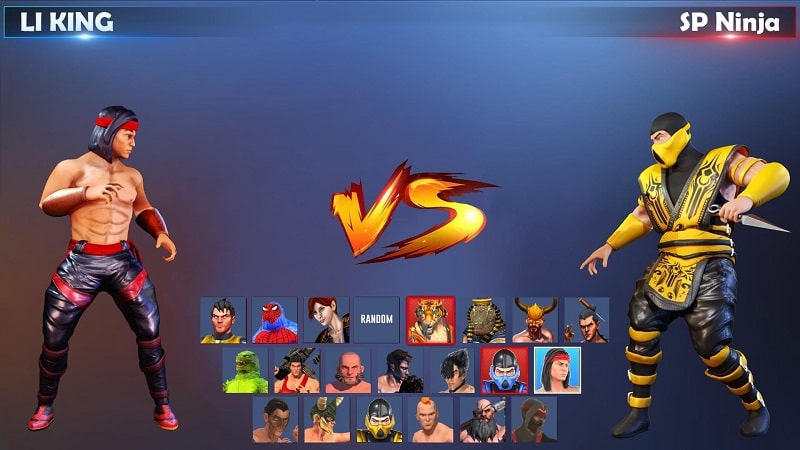 Kung Fu Street Fighting Games mod