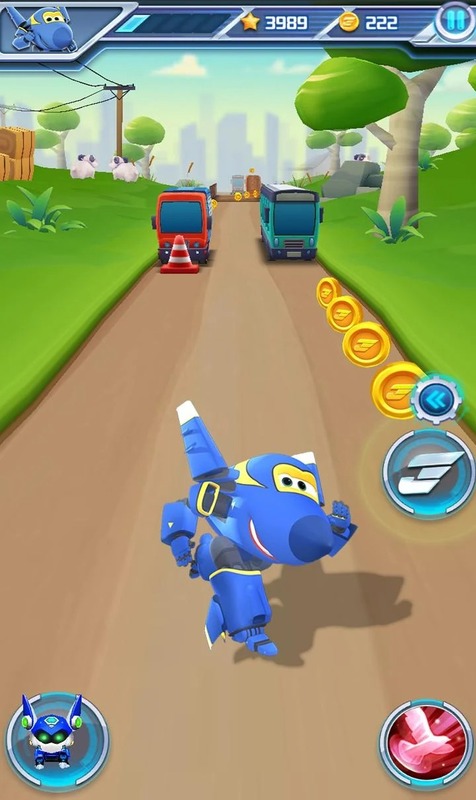 Super Wings Jett Run mod apk free