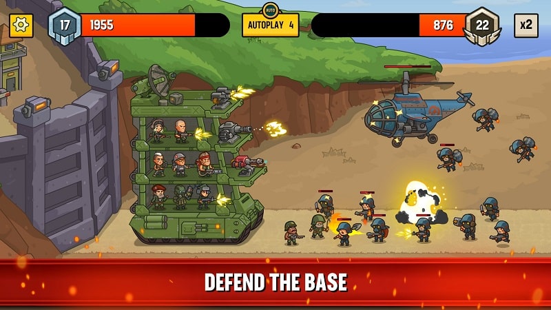 World War Defense mod apk