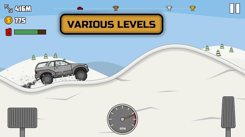 All Terrain Hill Trials mod apk