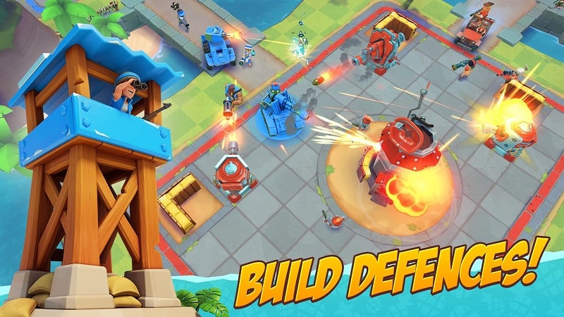 Boom Beach Frontlines mod apk