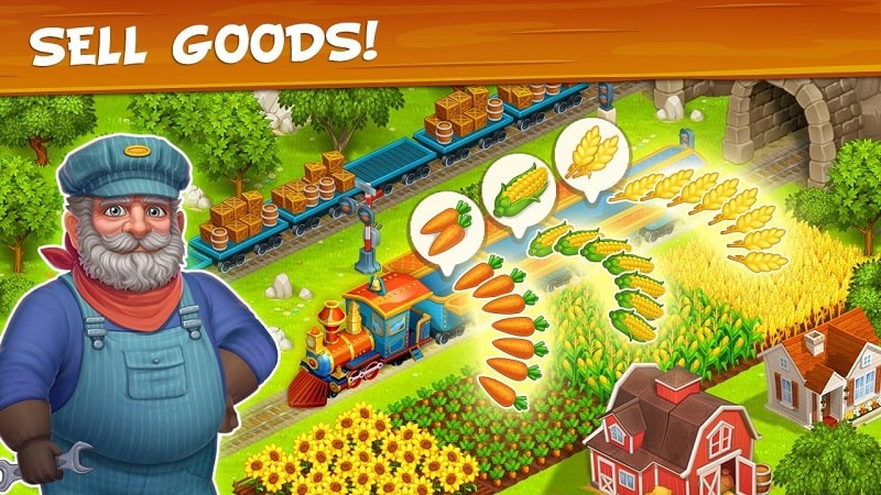 Farm Town Village Build Story apk free