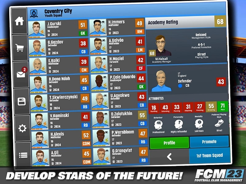 Football Club Management 2023 android