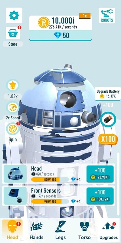 Idle Robots mod apk