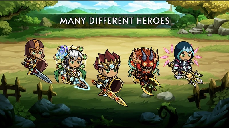 Idle heroes mod apk