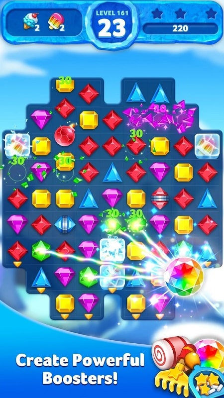 Jewel Ice Mania mod android