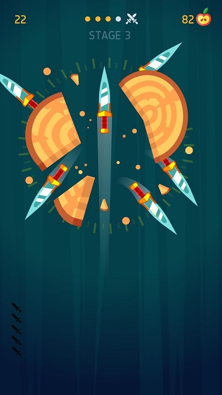 Knife Hit mod apk