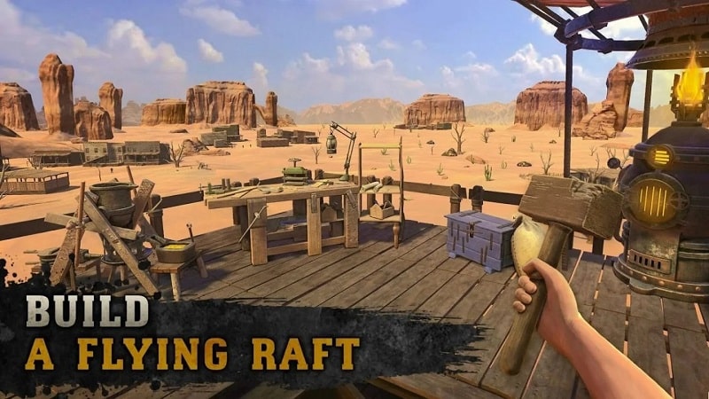 Raft Survival Desert Nomad mod