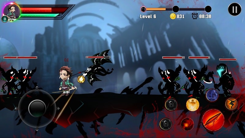 Tanjiro Nezuko Zenitsu Fighting Game mod apk