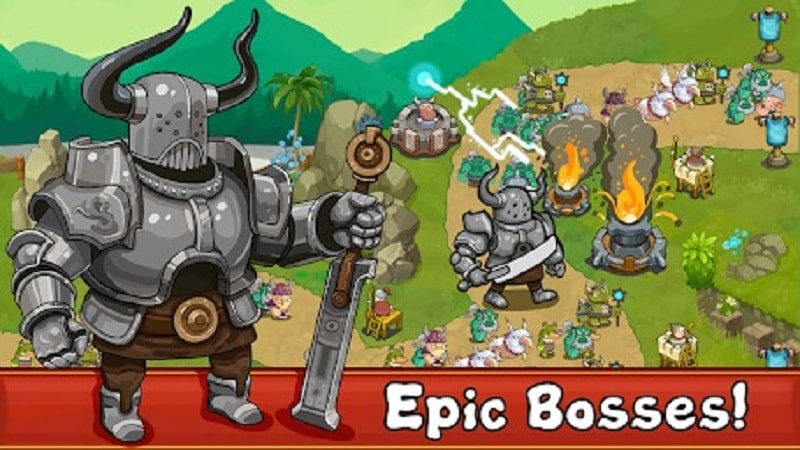 Tower Defense Realm King Hero mod free