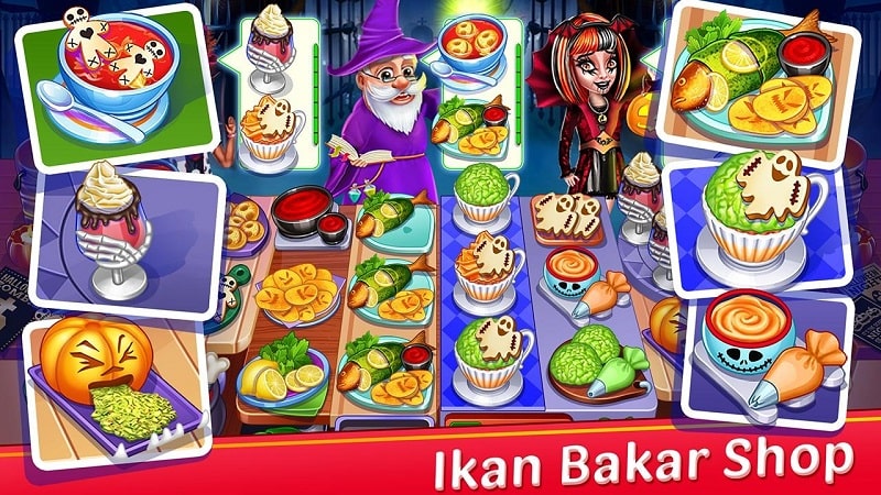 Halloween Cooking Games mod apk