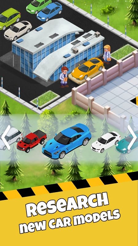 Idle Car Factory mod apk