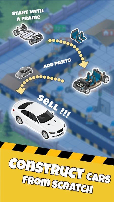 Idle Car Factory mod