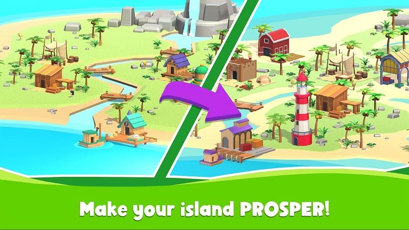 Idle Island Tycoon Survival apk free