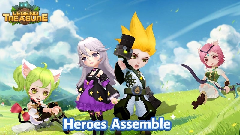 Legend of Treasure mod apk