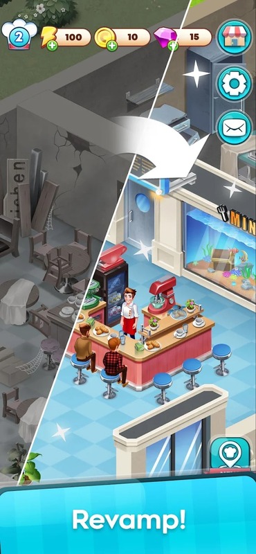 Merge Restaurant mod apk