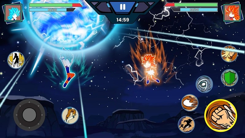 Stick Shadow Fighter Warriors apk