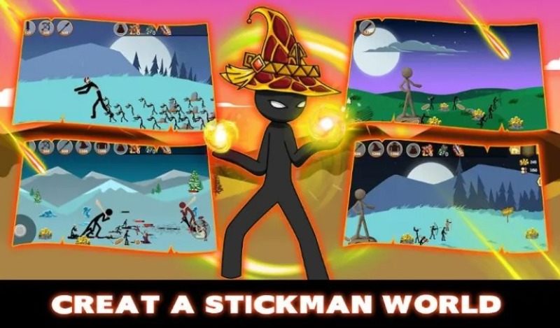 Stickman War Battle of Honor mod free