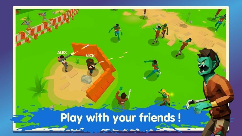 Two Guys Zombies 3D Online apk free