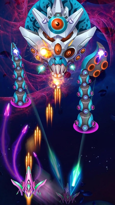 Universe Invader Alien Attack mod apk