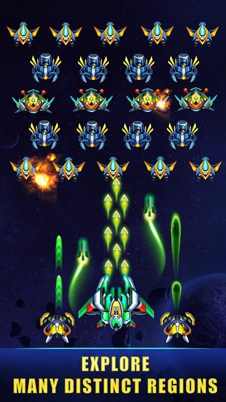 Universe Invader Alien Attack mod