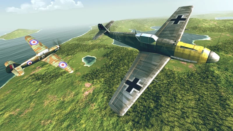 Warplanes WW2 Dogfight apk free