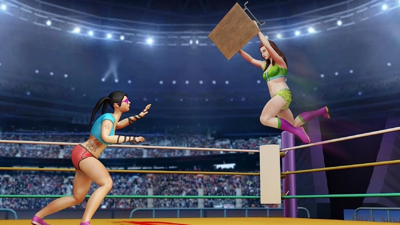 Bad Women Wrestling Game apk free