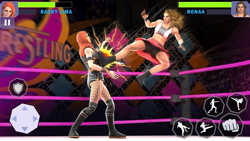 Bad Women Wrestling Game mod apk