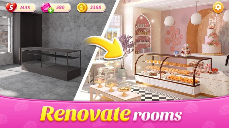 Bakery Shop Makeover mod apk