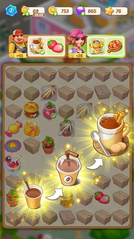 Happy Merge Cafe apk