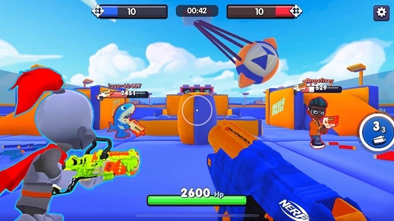 NERF Superblast mod