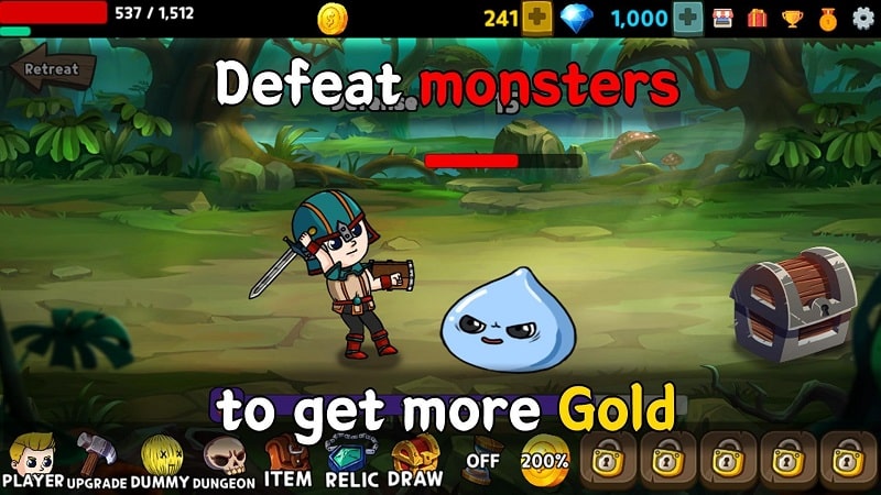 Warrior Clicker mod apk