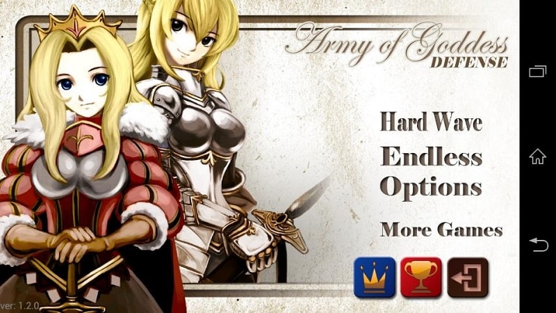 Army of Goddess Defense mod apk