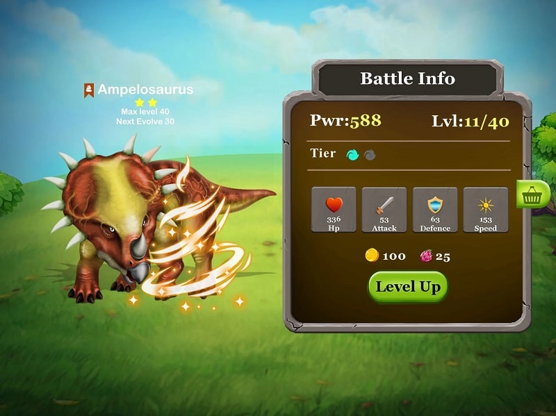 Dino Battle mod apk