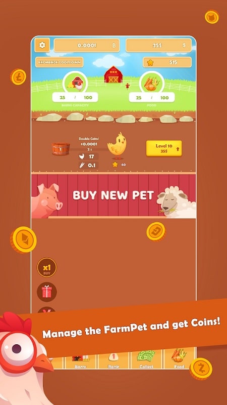 Farm Pet Idle Crypto mod apk