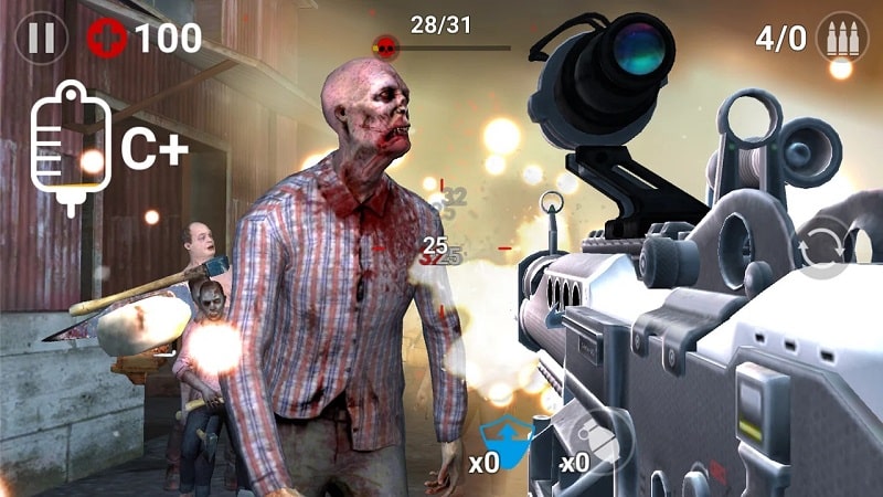 Gun Trigger Zombie mod apk