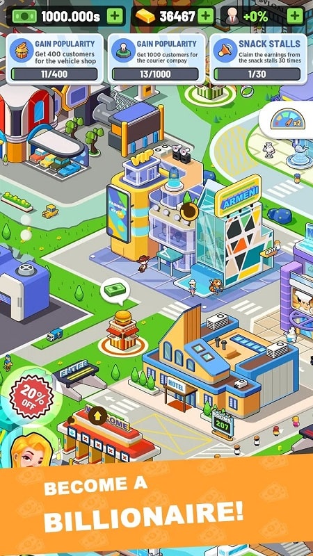 Idle City Tycoon