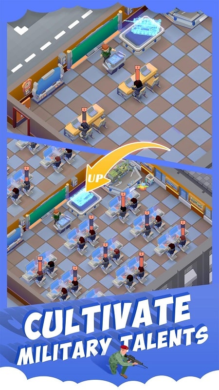 Idle Military SCH Tycoon Games mod apk