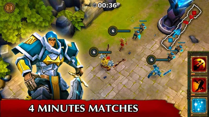 Legendary Heroes MOBA Offline apk free