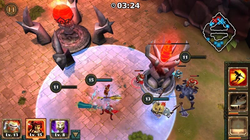 Legendary Heroes MOBA Offline apk