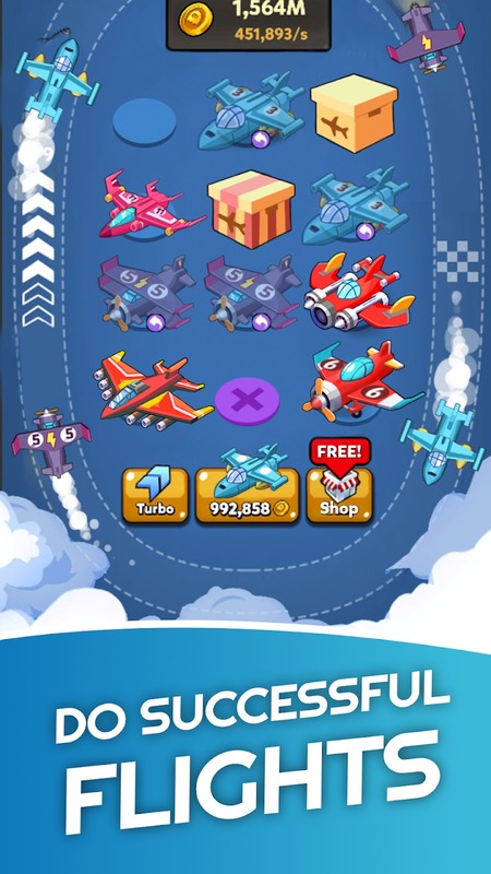 Merge Airplane 2 mod apk free