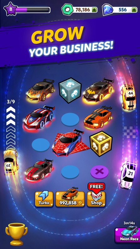 Merge Cyber Car mod apk free