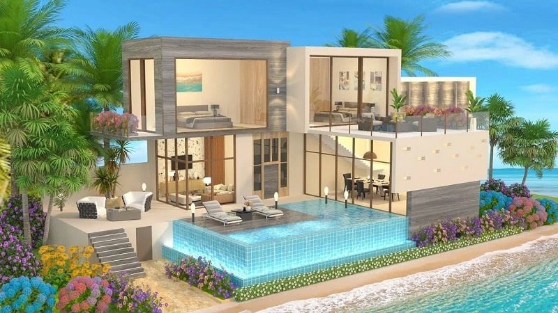 Modern Beach House mod apk